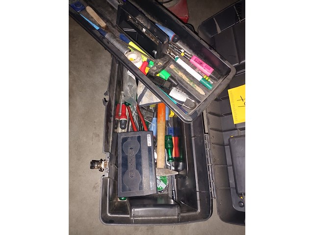 Lot 74 - materiaalkoffer stanley - afbeelding 4 van  4