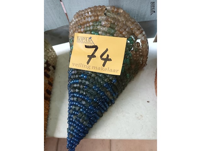 Lot 74 - muurdecoratie. 2 stuks - afbeelding 3 van  3