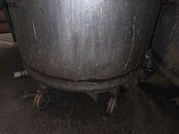 Lot 746 - ronde container op wielen - afbeelding 3 van  3