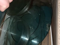 Lot 75 - glazen schalen en spiegels - afbeelding 3 van  3