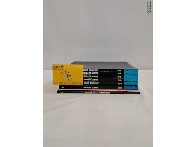 Lot 76 - lot naslagwerk, ontscheping jaren '40, 7 stuks - afbeelding 1 van  1