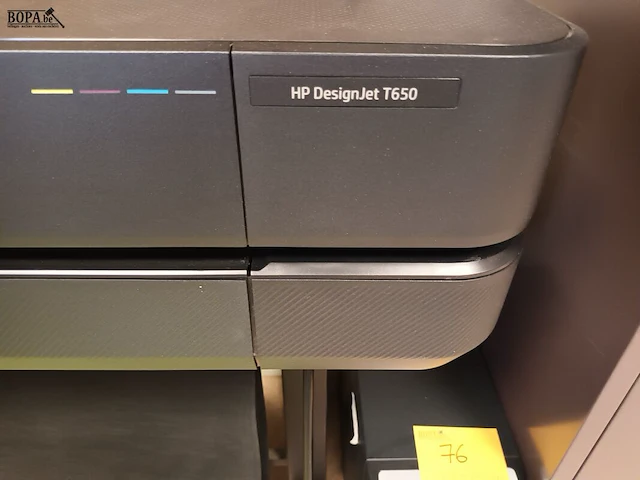 Lot 77 - designjet plotter van hp - afbeelding 2 van  4
