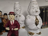 Lot 77 - lotje diverse laurel & hardy beeldjes ong 7 stuks - afbeelding 4 van  4