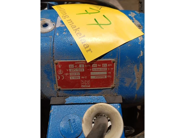 Lot 77 - slangreinigingsmachine pferd - afbeelding 2 van  3