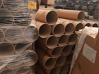 Lot 775 - kartonnen buizen. 2 palletten - afbeelding 2 van  3