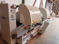 Lot 778 - dubbele verstekzaagmachine fomindustrie - afbeelding 2 van  6