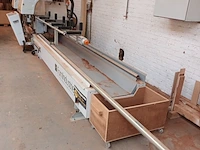 Lot 778 - dubbele verstekzaagmachine fomindustrie - afbeelding 6 van  6