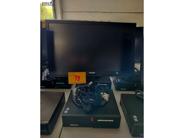 Lot 78 - lenovo thinkcentre computer - afbeelding 1 van  1