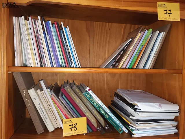 Lot 78 - lot boeken - afbeelding 1 van  4