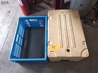 Lot 78 - transportbak en placemats - afbeelding 1 van  5