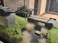 Lot 78 - unieke militaire diorama's handgemaakt 1 grote en 1 kleine - afbeelding 5 van  8