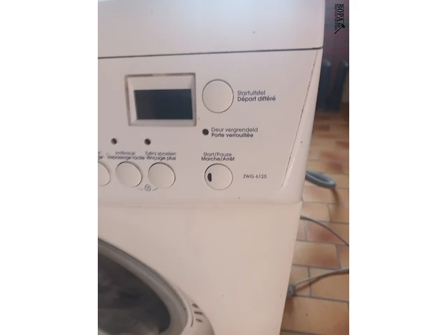 Lot 78 - wasmachine zanussi - afbeelding 3 van  4