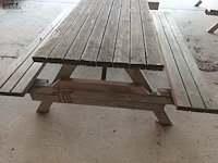 Lot 786 - houten picknick bank - afbeelding 3 van  3