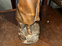 Lot 79 - beeld napoleon in zamac - afbeelding 2 van  4