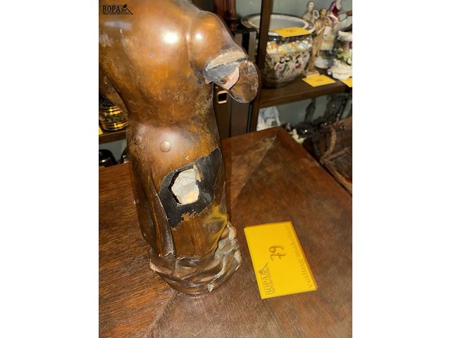 Lot 79 - beeld napoleon in zamac - afbeelding 4 van  4