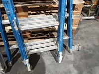 Lot 8 - aluminium ladder - afbeelding 2 van  4