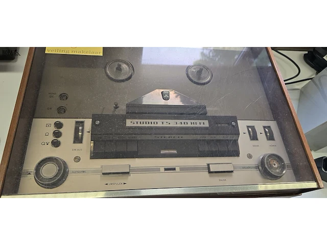 Lot 8 - bandopnemer grundig studio ts 340 hi-fi - afbeelding 2 van  6