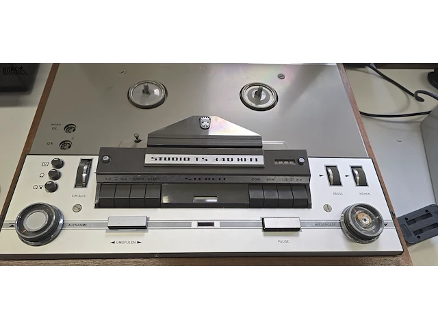 Lot 8 - bandopnemer grundig studio ts 340 hi-fi - afbeelding 3 van  6