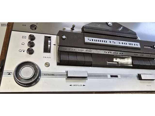 Lot 8 - bandopnemer grundig studio ts 340 hi-fi - afbeelding 4 van  6
