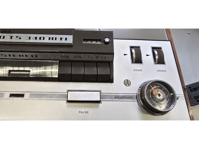 Lot 8 - bandopnemer grundig studio ts 340 hi-fi - afbeelding 6 van  6