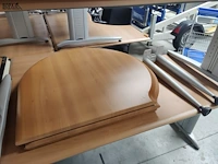 Lot 8 - bureeltafel las met eiland - afbeelding 2 van  4