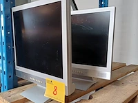 Lot 8 - eizo monitoren - 2 stuks - afbeelding 1 van  4