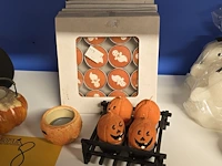 Lot 8 - lot diverse halloween kaarsen en kaarsenhouders - afbeelding 4 van  4
