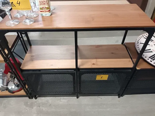 Lot 8 - rek industrial look - afbeelding 5 van  6
