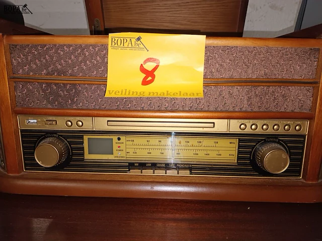 Lot 8 - soundmaster multi audio player - afbeelding 3 van  5