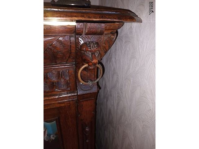 Lot 8 - vitrine kastje - afbeelding 2 van  4