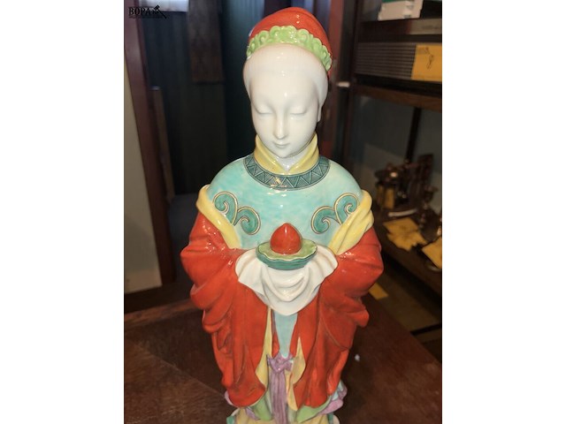 Lot 80 - beeld chinees, jonge boedha - afbeelding 2 van  5