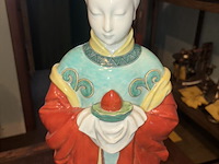 Lot 80 - beeld chinees, jonge boedha - afbeelding 2 van  5