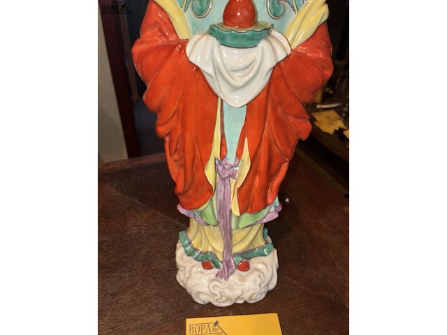 Lot 80 - beeld chinees, jonge boedha - afbeelding 3 van  5