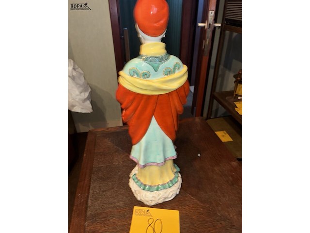 Lot 80 - beeld chinees, jonge boedha - afbeelding 4 van  5