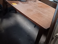 Lot 80 - houten tafel - afbeelding 1 van  2