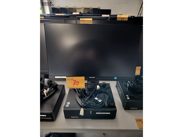 Lot 80 - lenovo thinkcentre computer - afbeelding 1 van  1
