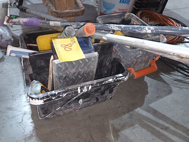 Lot 80 - lot schildersmateriaal - afbeelding 5 van  5