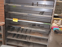 Lot 80 - metalen wandrek. 3 stuks - afbeelding 4 van  4