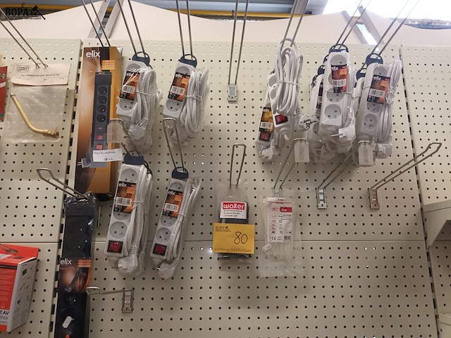 Lot 80 - tafelcontactdoos. 20 stuks - afbeelding 1 van  3