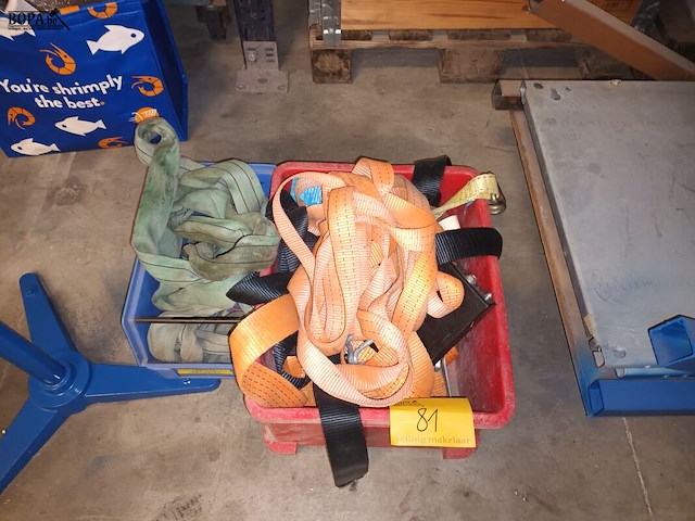 Lot 81 - lot spanriemen - afbeelding 1 van  3