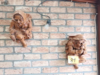 Lot 81 - muurconsole. 2 stuks - afbeelding 1 van  5