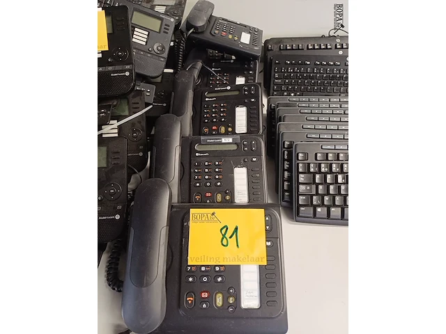 Lot 81 - telefoontoestel alcatel lucent touch. 6 stuks (h) - afbeelding 1 van  2