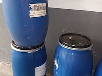 Lot 814 - blauwe pvc ton. 5 stuks - afbeelding 3 van  3