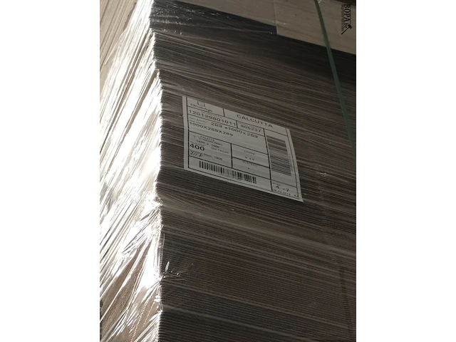 Lot 825 - pallet plooikarton. 6 stuks - afbeelding 3 van  3