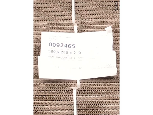 Lot 829 - pallet plooikarton - afbeelding 2 van  2