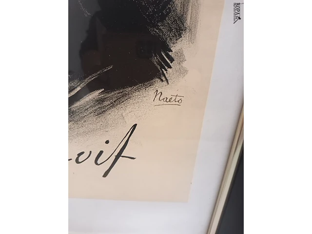 Lot 83 - kader en boek peter benoit - afbeelding 2 van  7