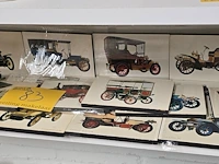 Lot 83 - lot diverse kadertjes met auto's tussen 1854 en 1912 - afbeelding 1 van  4