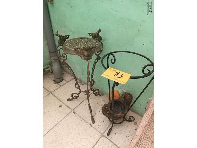 Lot 83 - plantentafel. 3 stuks - afbeelding 2 van  3