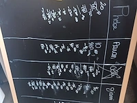 Lot 84 - krijtborden. 4 stuks - afbeelding 2 van  5