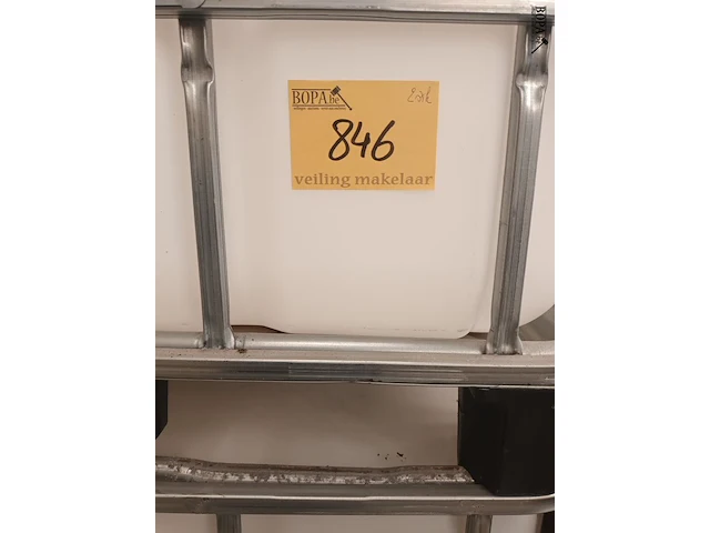 Lot 846 - ibc container. 2 stuks - afbeelding 3 van  4